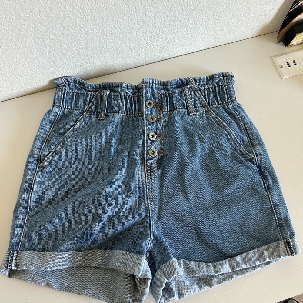 Denim Blue Women's Shorts